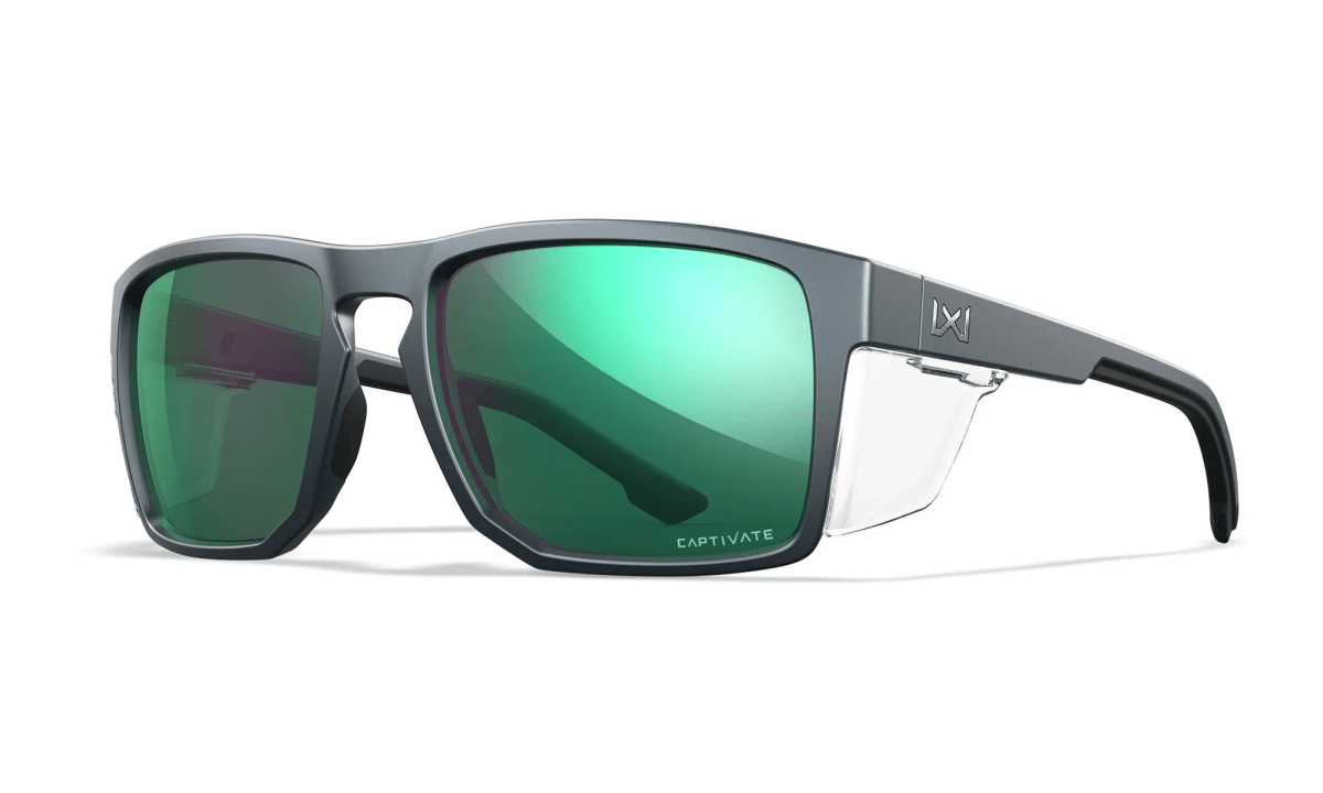 Lente Founder Captivate Pol Green Mirror/Matte Graphite Frame #AC6FND076
