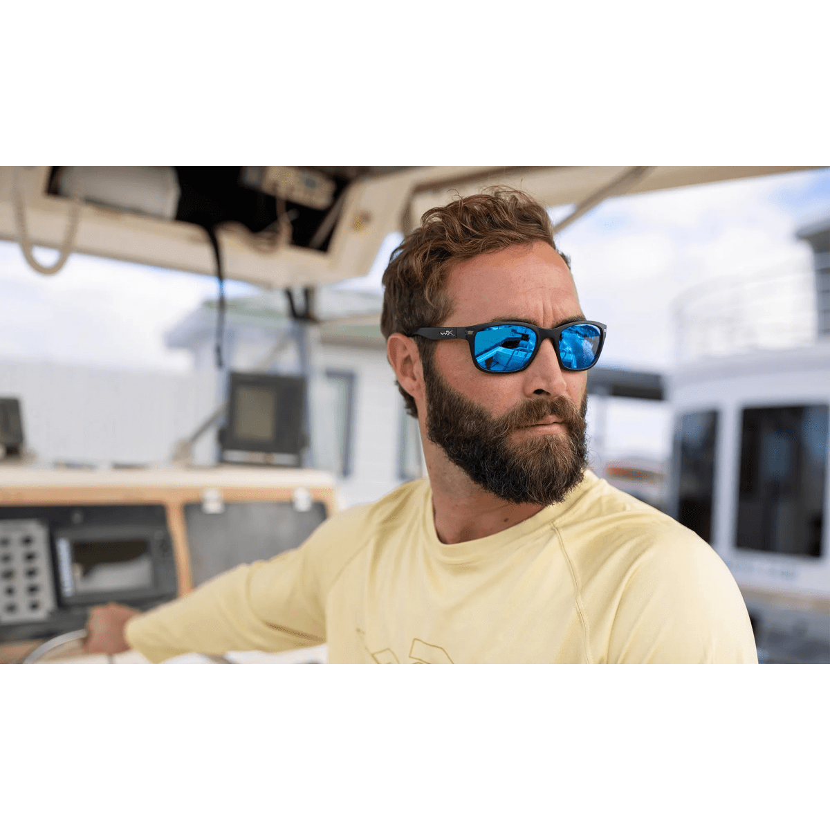 Lente WileyX Helix AC6HX09 Polarizado mica azul marco negro7