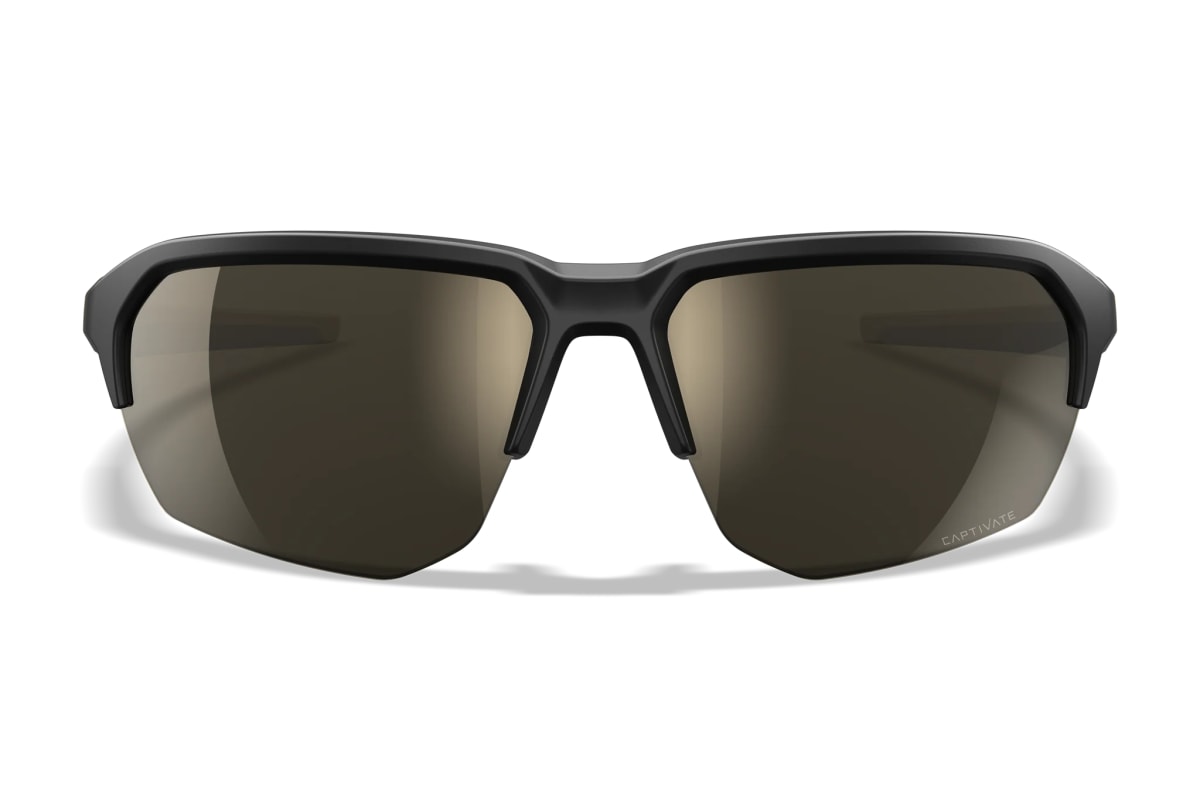Lente Jakl Captivate Non-Pol Tungsten Mirror/Matte Black and Tan Frame #CHJKL042