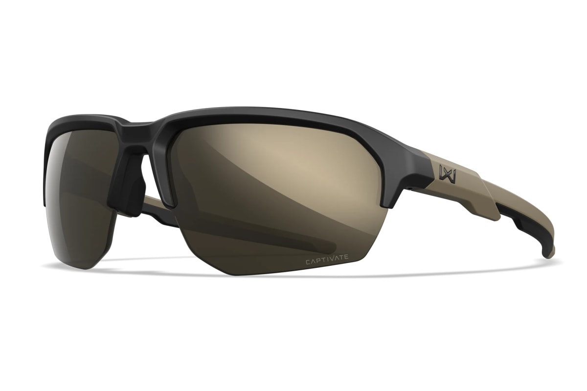 Lente Jakl Captivate Non-Pol Tungsten Mirror/Matte Black and Tan Frame #CHJKL04 0
