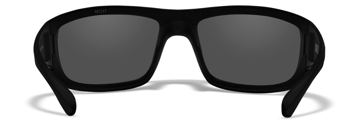 Wiley X Chile OMEGA Captivate mica gris polarizada marco negro #ACOME084