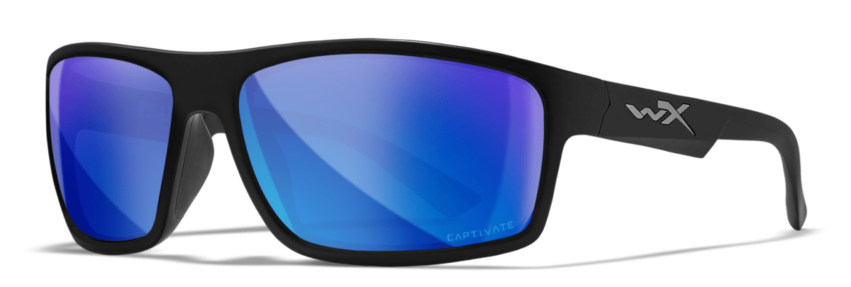 Wiley X PEAK ACPEA19 POLARIZADO Mica azul Marco negro 0