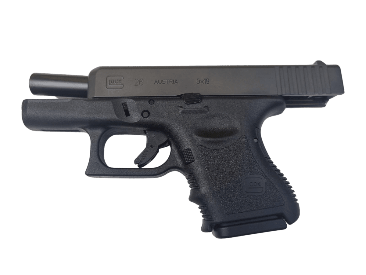 Pistola Cal 9x19mm Glock mod 26 gen38