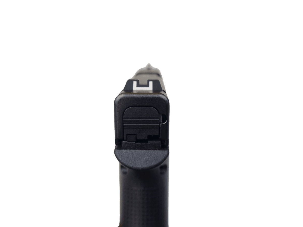 Pistola cal 9x19mm Glock 43X negra, con riel FS10