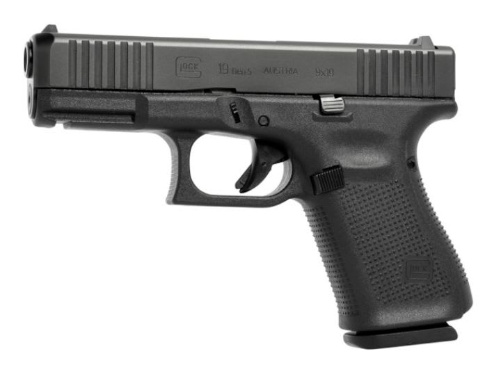 Pistola Cal 9x19mm Glock mod 19 gen5 FS1