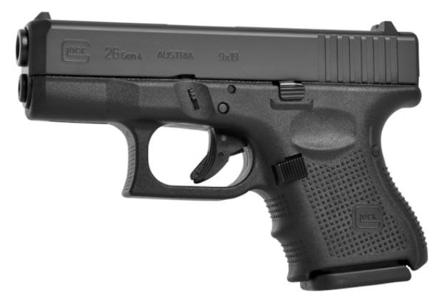 Pistola Cal 9x19mm Glock mod 26 gen41