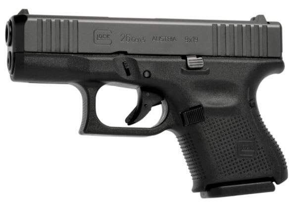 Pistola Cal 9x19mm Glock mod 26 gen5 FS1