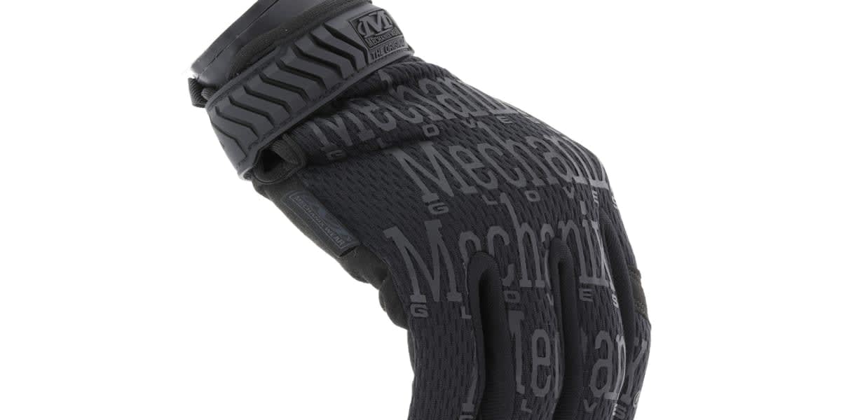 Guantes Mechanix The Original Covert Black Talla LG #MG-55-0103