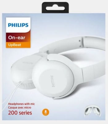 AUDIFONOS CON MIC BLANCO PHILIPS TAUH201