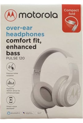 AUDIFONOS MOTOROLA PULSE 120 BLANCO