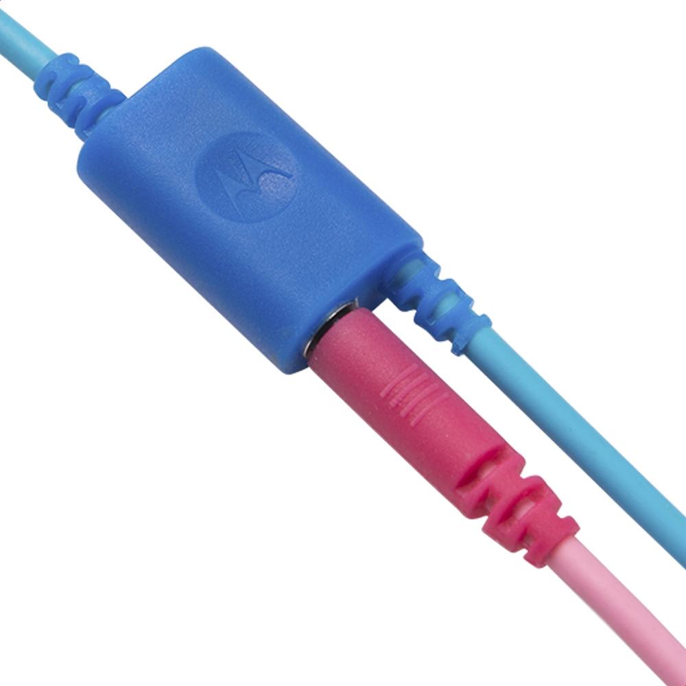 AUDIFONOS BLUETOOTH CON MICROFONO PARA NIÑOS AZUL MOTOROLA SQUADS 3002