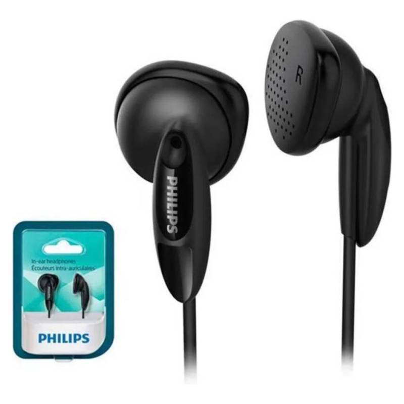 AUDIFONO NEGRO PHILIPS SHE1350 1