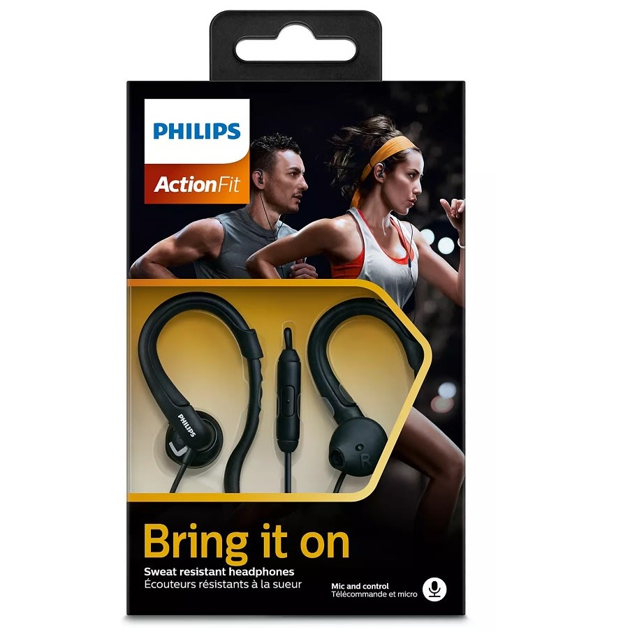 AUDIFONOS CON MIC NEGRO PHILIPS SHQ1255TBK2