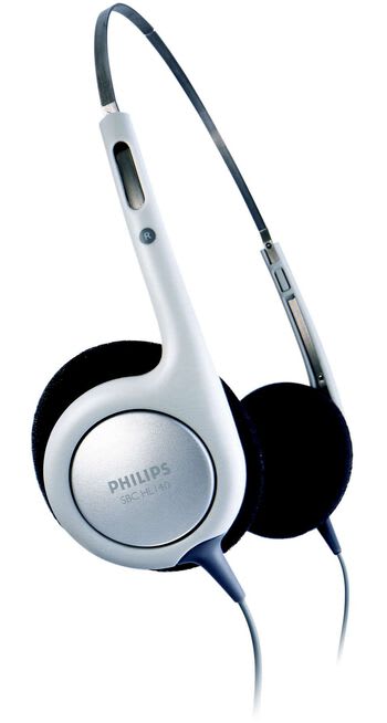 AUDIFONOS ULTRALIVIANOS GRIS PHILIPS SBCHL1401