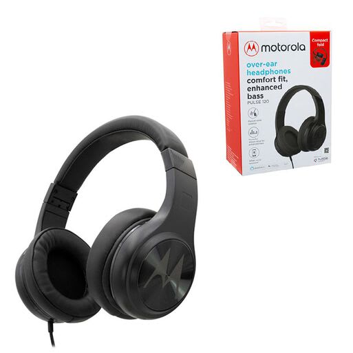 AUDIFONOS MOTOROLA PULSE 120 NEGRO 1