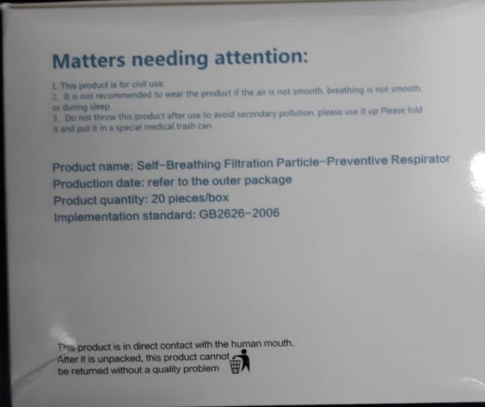 MASCARILLAS DESECHABLES KN95 20 UNIDADES2