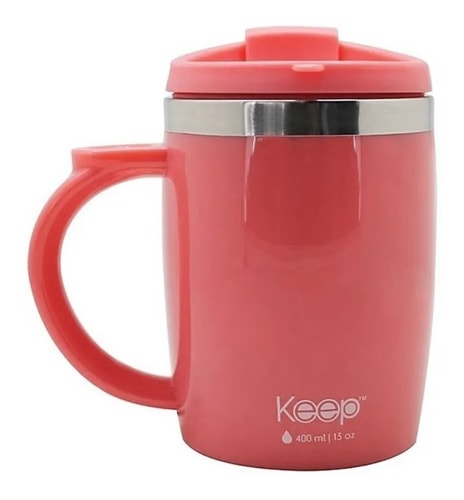 MUG TERMO COLORES 400 ML / 13 OZ KEEP 0