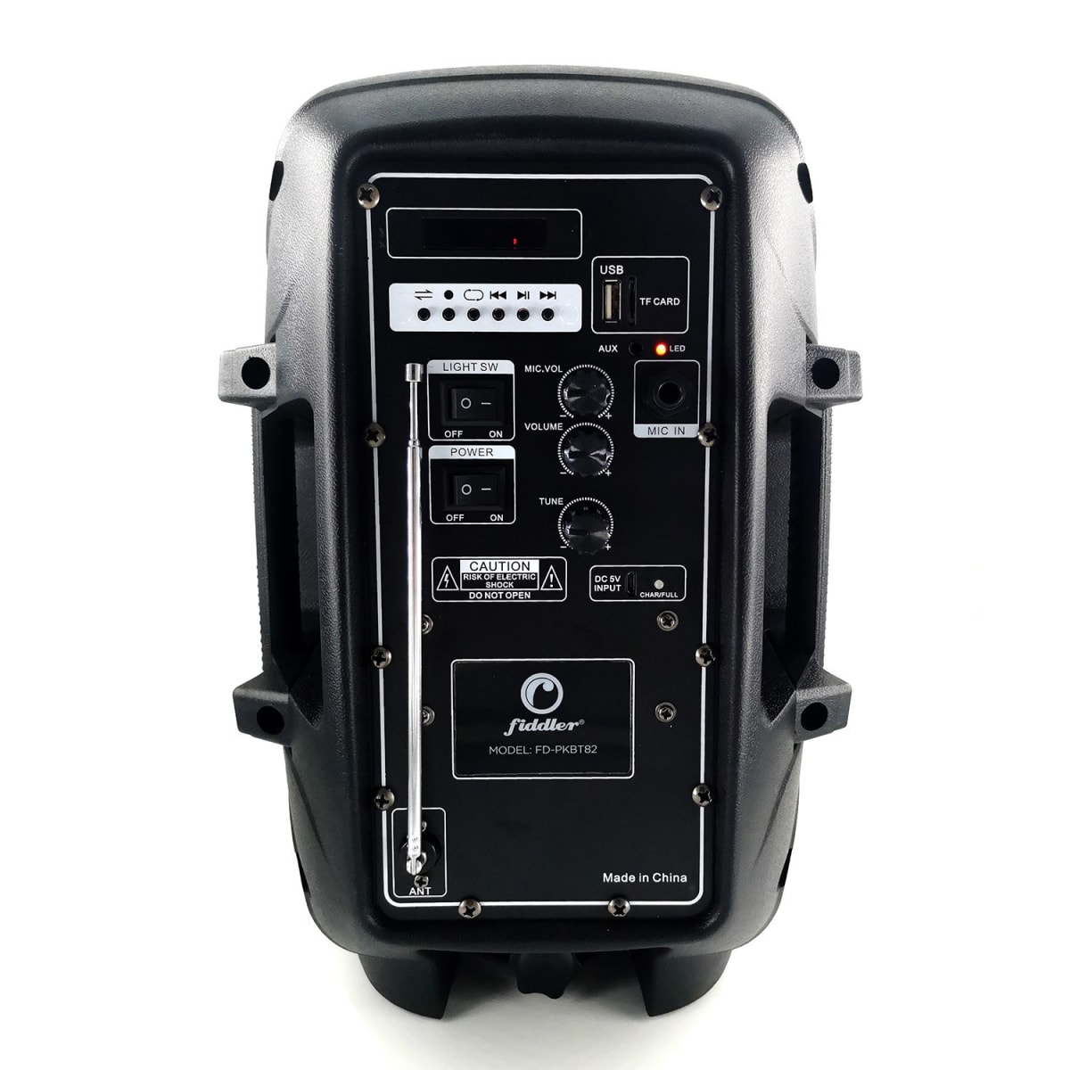 PARLANTE BT 8 PULGADAS FIDDLER FDPKBT825