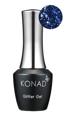 Esmalte Konad Color Gel Glitter Dark Blue1