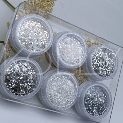 Coleccion Glitters 6 Piezas #21