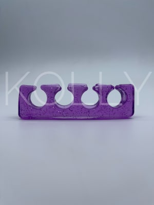 SEPARADOR DE DEDOS MORADO PEDICURE1