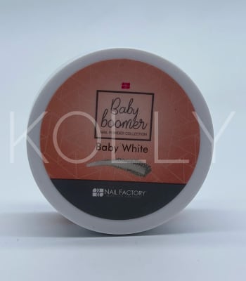 Polímero Baby White Nail Factory 0.5 Oz1