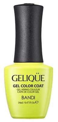 ESMALTE GELIQUE GEL COLOR COAT NEON YELLOW1