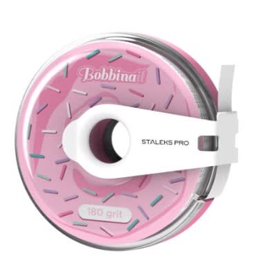 Lima Staleks Bobbinail adhesivo 180 grit bco1
