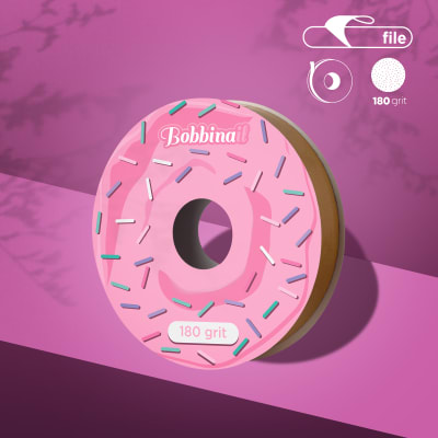 Lima Staleks Bobbinail repuesto adhesivo 180 grit bco1