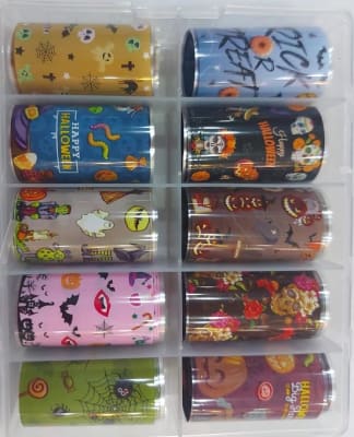 Foil Halloween Calabera1