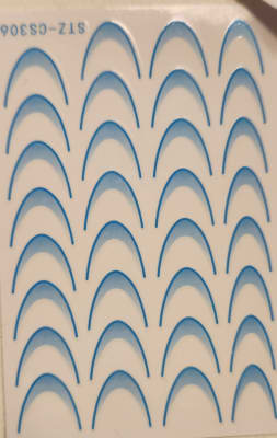 sticker francesa celeste1