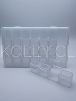 Caja 28 divisiones transparente1