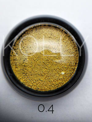 Decoración Caviar Dorado 0.41