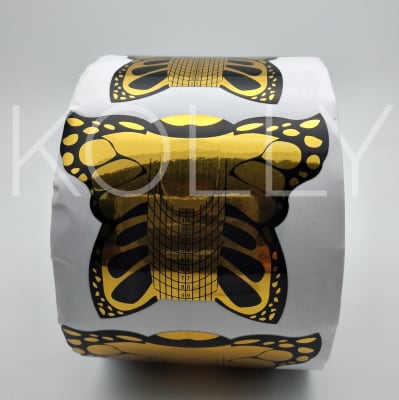 Molde Mariposa Dorado 500 Unidades1