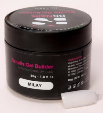 Gel Builder BS Nails Milky1