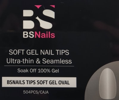 Tips Soft Gel BS Nail Oval1