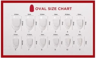 Give me Tips Oval From The Nail1