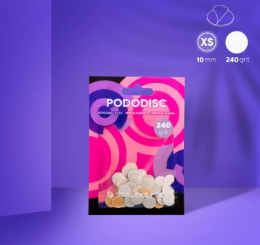 Pads Para Pododisc 240 grit XS Blanco1