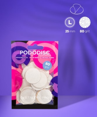 Pads Pododisc Staleks Pro 80 grit L1