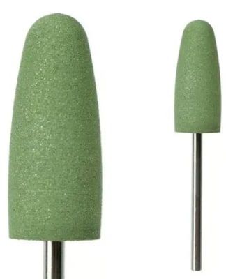 Silicona Verde Cilindrica1