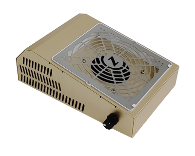 Colector de polvo Zephyros Ergonómico Dorado1