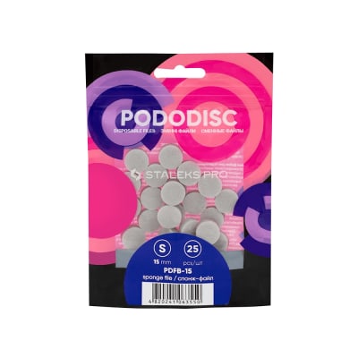 Pads Sponge Para Pododisc Staleks Pro “S” (25U)1