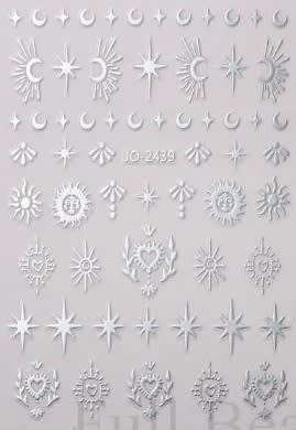 sticker 3D silver JO-24391