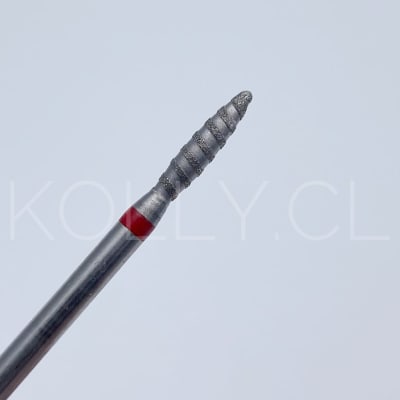 Twister Redondeada Roja 0.211