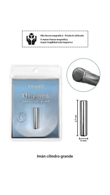 Imán cilindro grande 27mm*6mm1