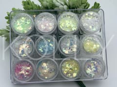 Decoración Glitters 12 Piezas # 11