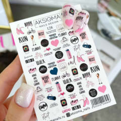 Sticker Aksioma 128