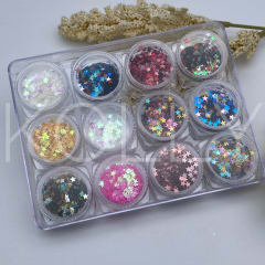 Decoración Glitters 12 Piezas # 1