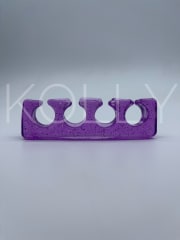SEPARADOR DE DEDOS MORADO PEDICURE