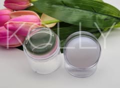 Timbre Estampador Doble Blanco